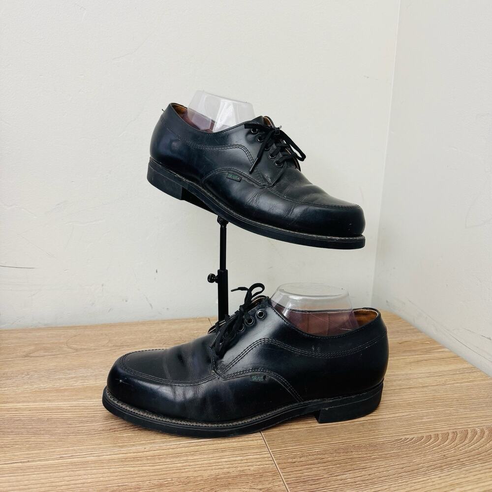 Mason Work Shoes Black Leather Lace Up Men’s Size 8.5 Wide